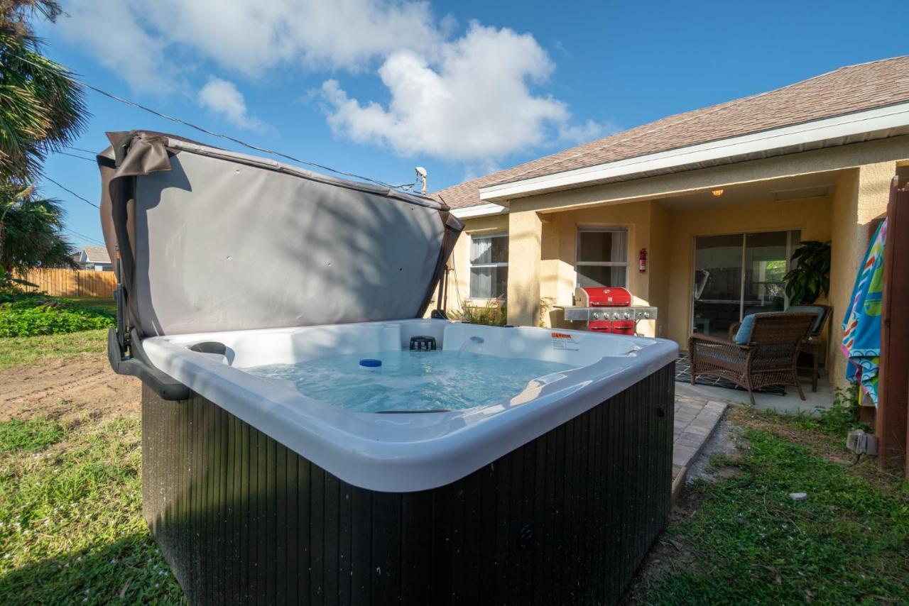 Sunset Serenity - 3Br Beach Townhome With Outdoor Patio - New Hot Tub, Steps To Ocean Fun! Melbourne Exterior foto